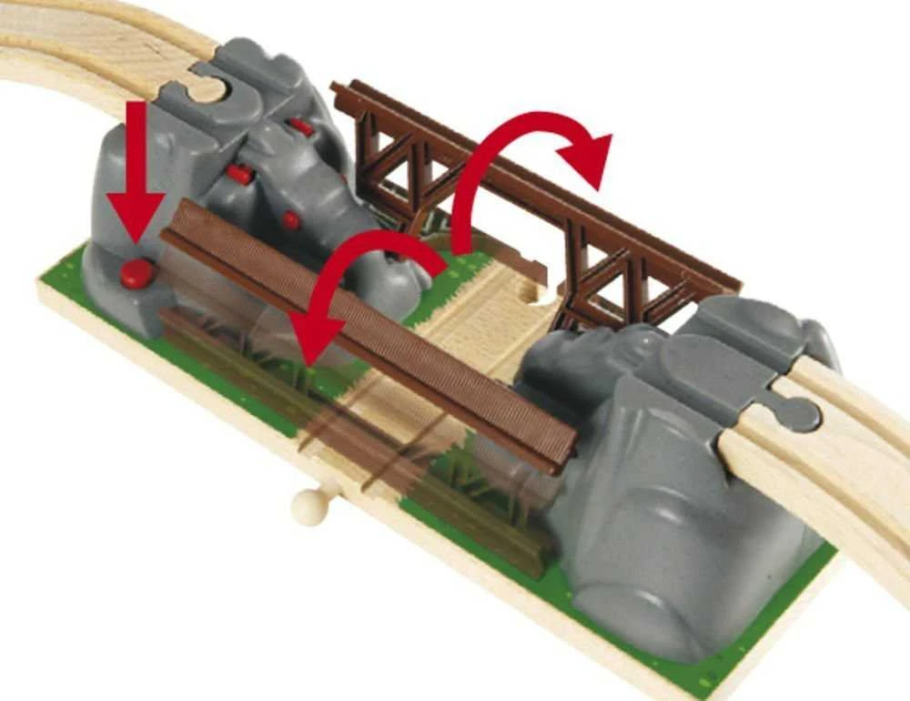 Ravensburger BRIO RAILWAY sudedamas tiltas, 33391000