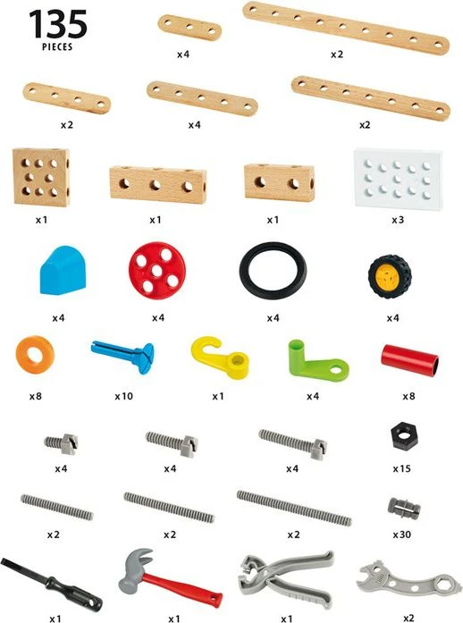 BRIO pradedančiojo statybininko rinkinys #2 Builders 34587