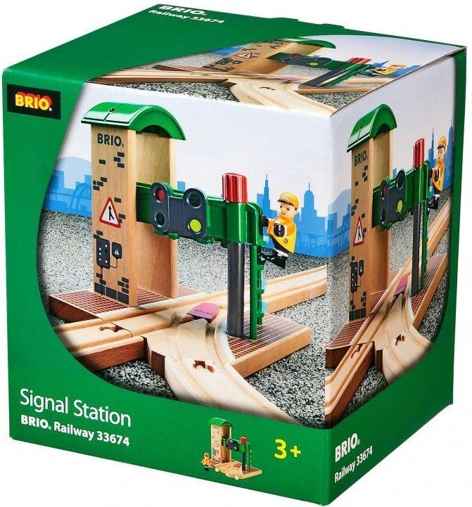BRIO RAILWAY šviesoforo stotelė, 33674000