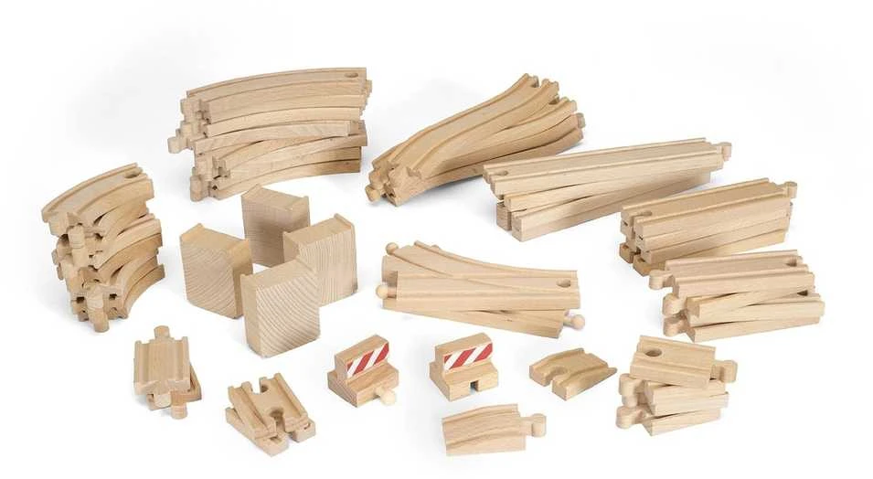BRIO – 50 vnt vikšrų rinkinys (33772)