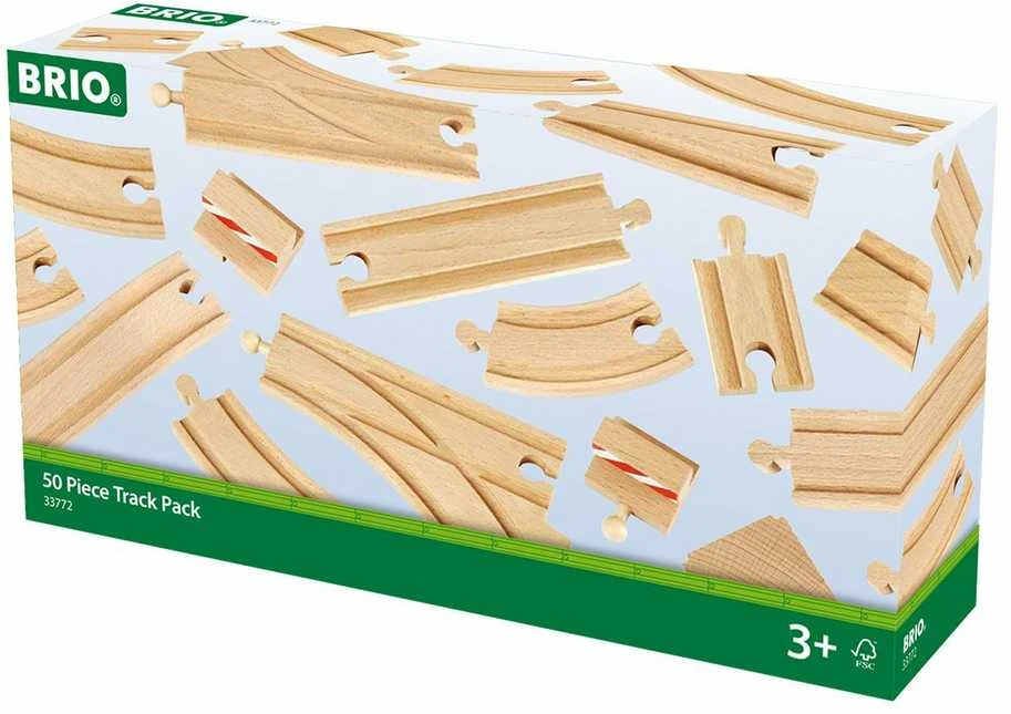 BRIO – 50 vnt vikšrų rinkinys (33772)
