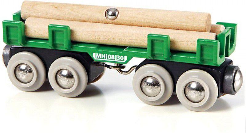Brio Railway BRIO vagonas medienai vežti 33696