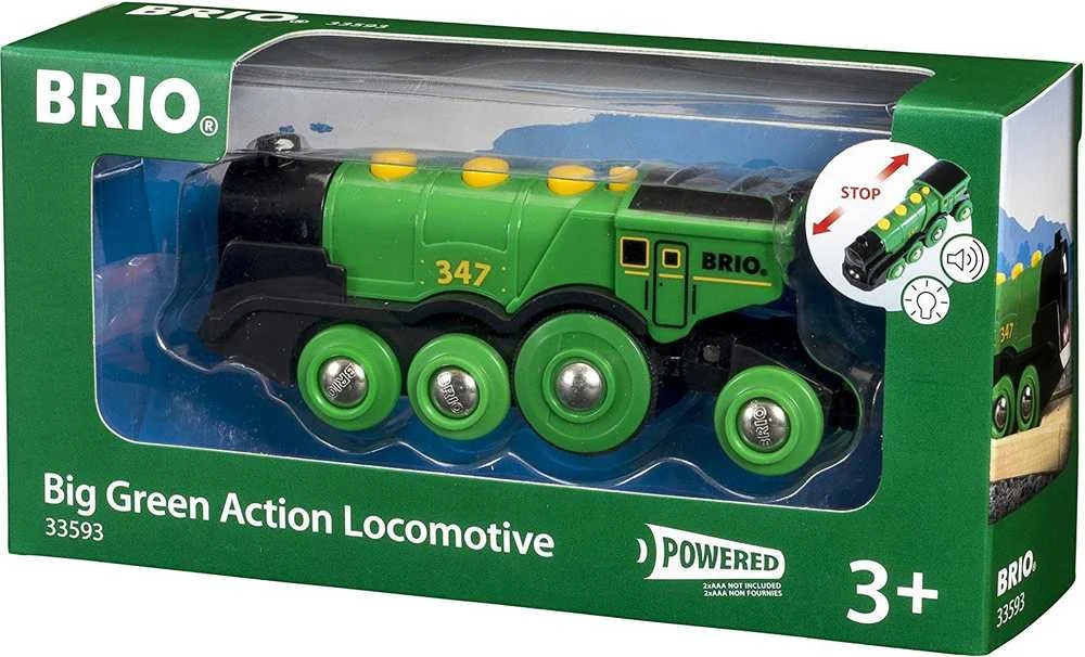 Ravensburger Brio Geležinkelis BRIO didelis garvežys, žalias 33593