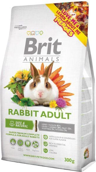 BRIT Animals maistas suaugusiems triušiams 1,5kg