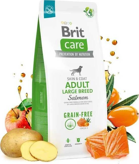 Brit Care GF Adult LB lašiša NEW 12 kg