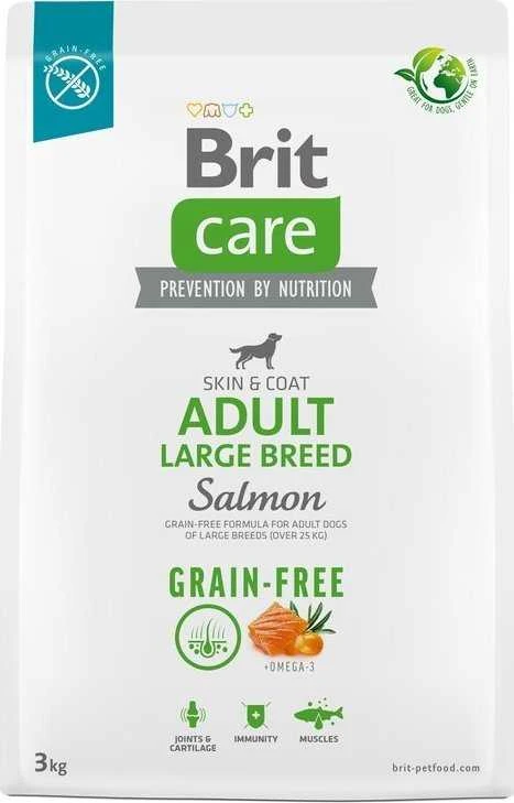 Brit Care GF Adult LB su lašiša ir bulvėmis 3kg