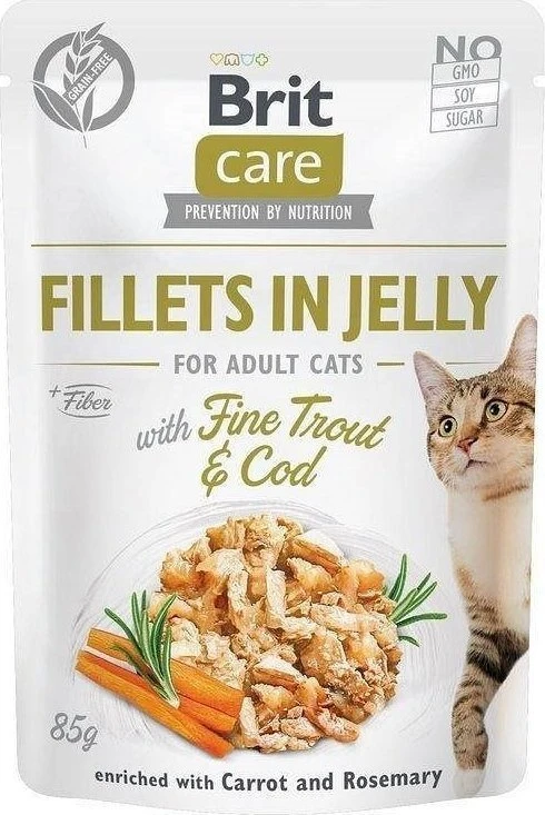 Drėgnas Kačių Maistas - Brit Care 12 x 85g