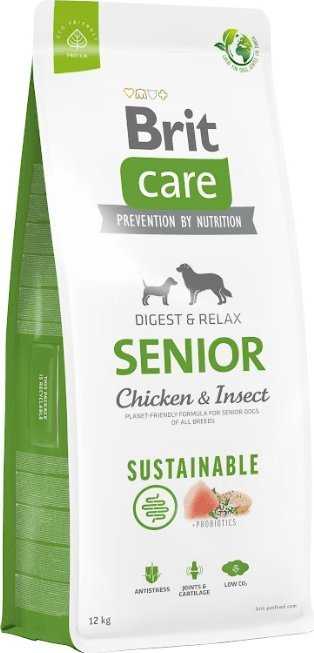 Brit Care SS Senior vištiena&Insect NAUJIENA 12 kg