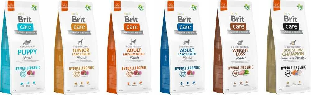 BRIT CARE Dog Adult Small Breed su ėriena ir ryžiais 3kg