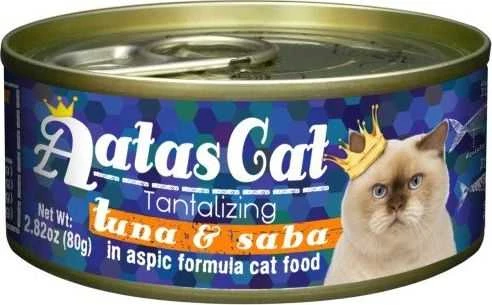 Aatas Cat Tantalizing Tuna&Saba konservas katėms 80g