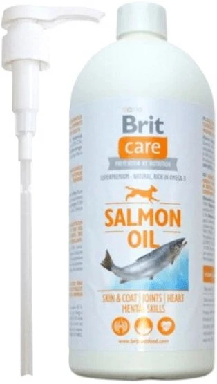 BRIT CARE Dog lašišų aliejus 1L