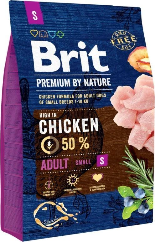 BRIT PREMIUM Dog by Nature Adult S 1kg