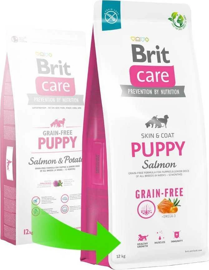 Brit Care GF Puppy Salmons NAUJIENA 12 kg