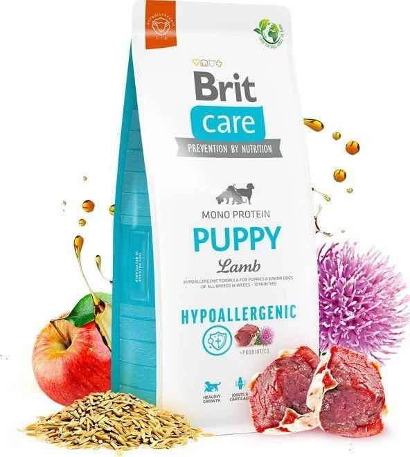 Brit Care HP Puppy su ėriena ir ryžiais NEW 12 kg