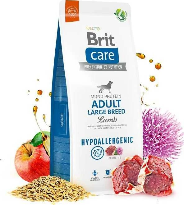 Brit Care HP Adult LB su ėriena ir ryžiais NEW 12 kg