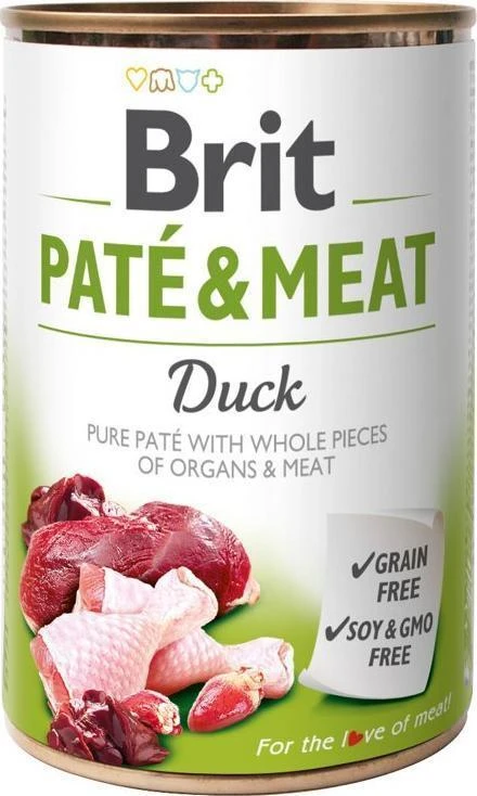 BRIT CARE antiena Paté & Meat 800g