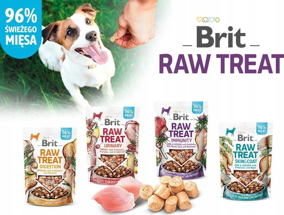 Šunų Skanėstas - BRIT Raw Immunity Aviena ir Vištiena 40 g
