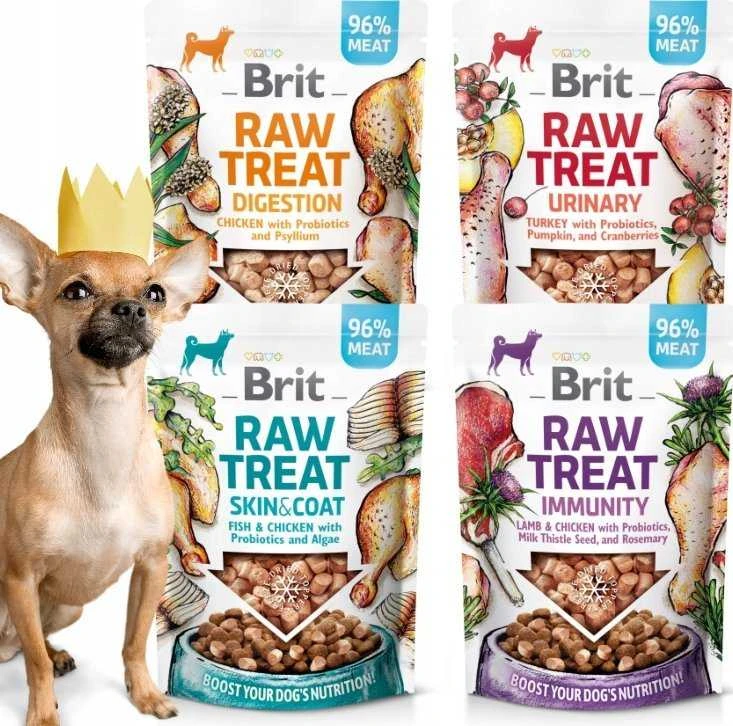 BRIT Raw Treat Urinary kalakutiena – šunų skanėstas – 40 g