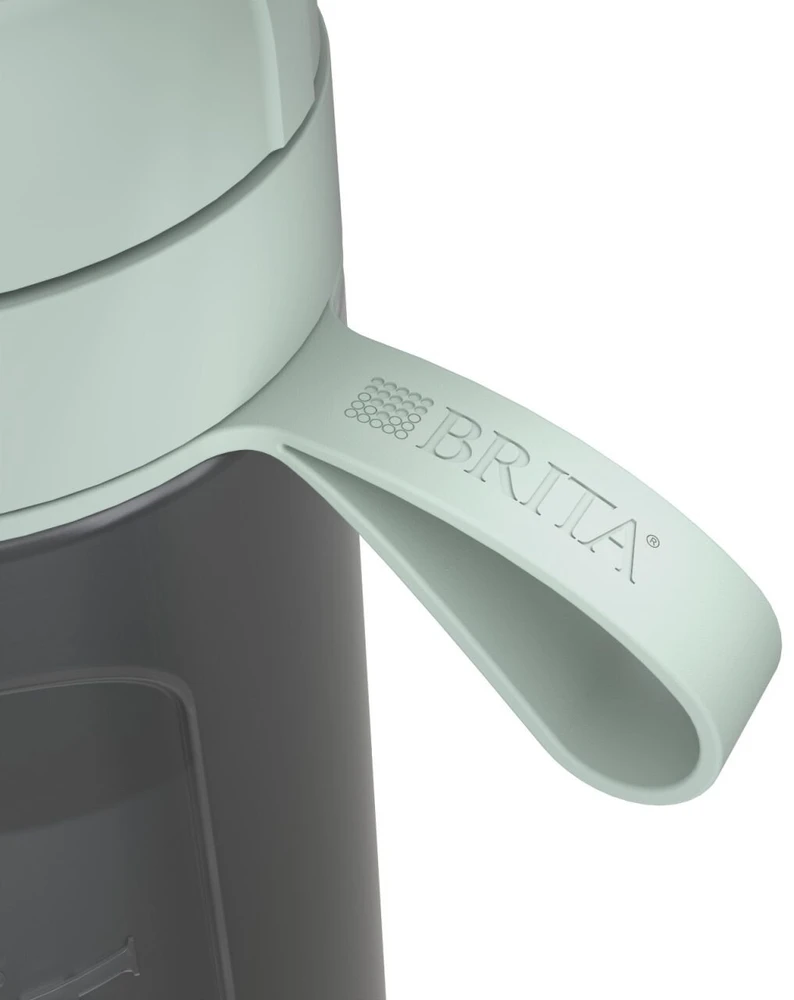 Gertuvė Brita Active filtravimo butelis 0,6 l Pastel žalias