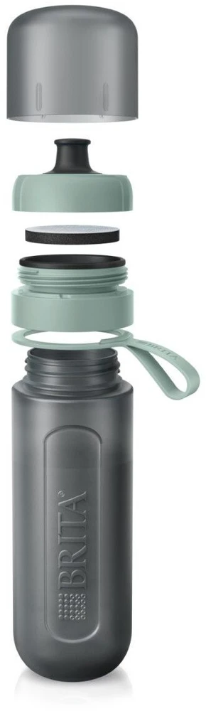 Gertuvė Brita Active filtravimo butelis 0,6 l Pastel žalias