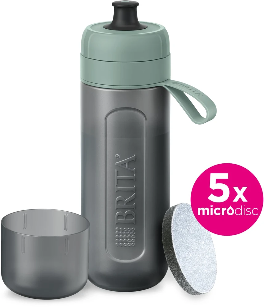 Gertuvė Brita Active filtravimo butelis 0,6 l Pastel žalias