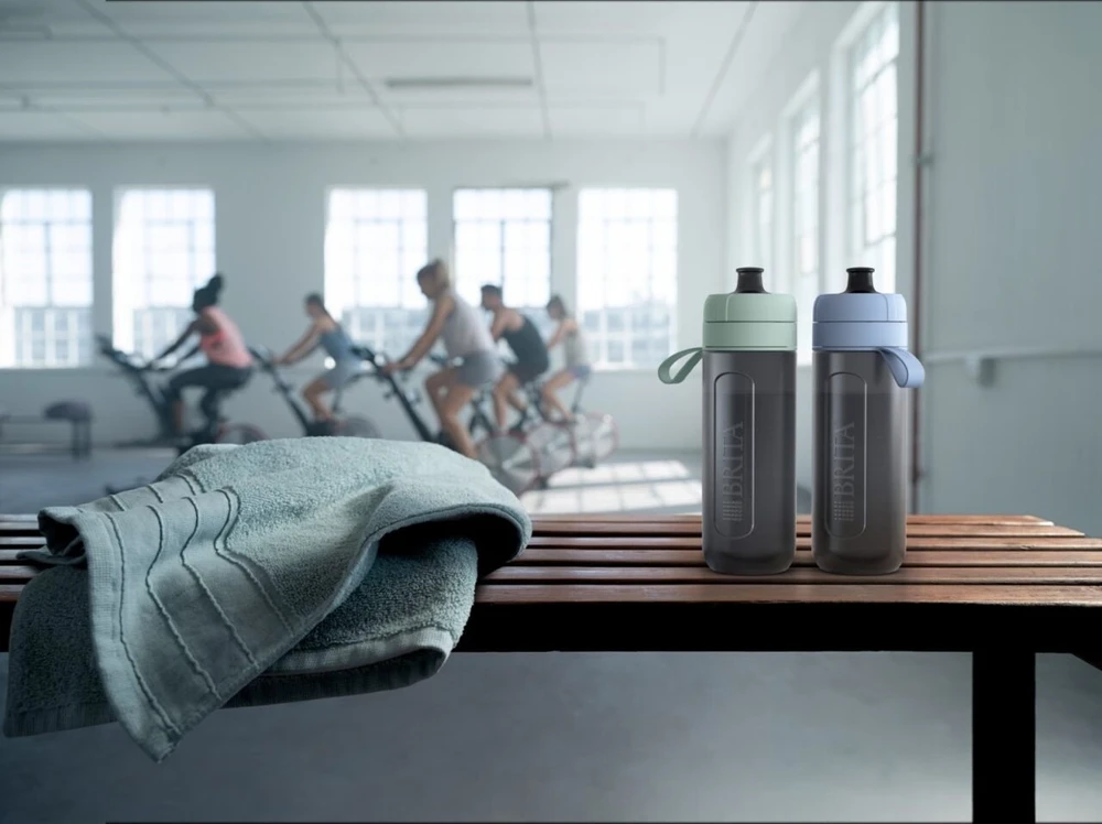 Gertuvė Brita Active filtravimo butelis 0,6 l Pastel žalias