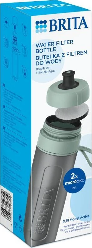 Gertuvė Brita Active + 2 diskai, pastelinė žalia