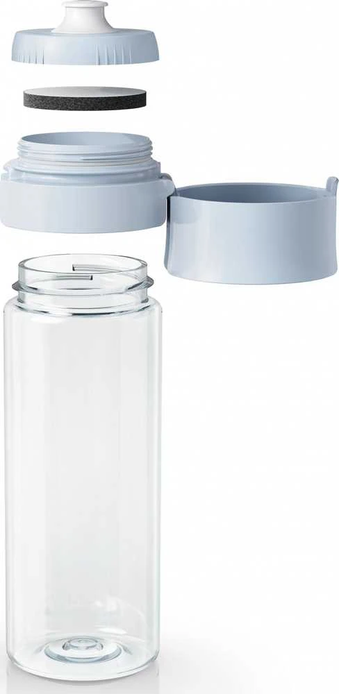 Gertuvė Brita Vital + 2 Brita MicroDisc vandens filtrai, pilkos spalvos