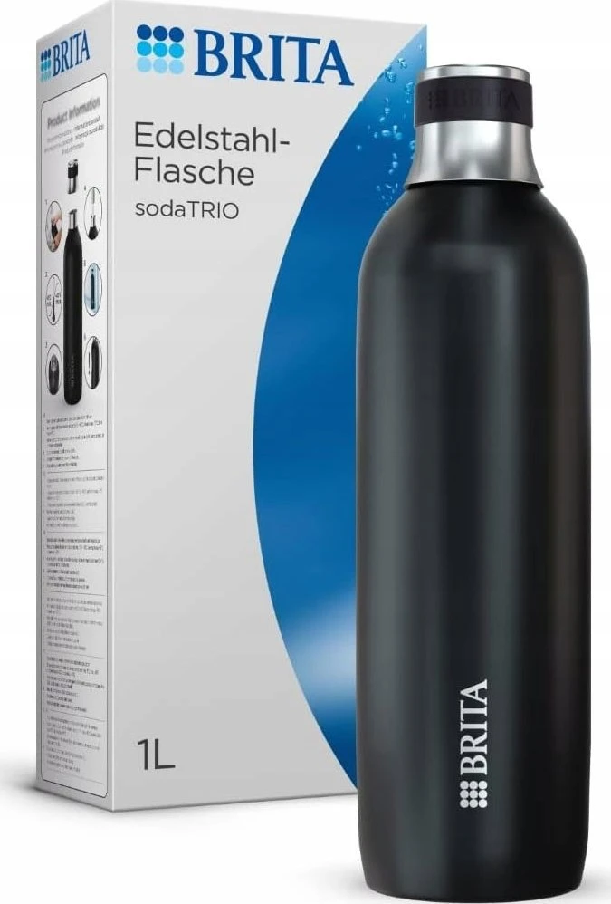 Brita sodaTRIO bottle (1 l; juodas)