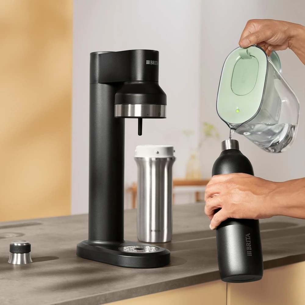 Brita sodaTRIO bottle (1 l; juodas)