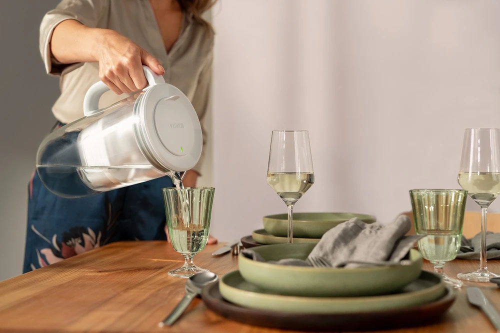 Brita Glass+1 Maxtra Pro PP filter jug (pilkas)