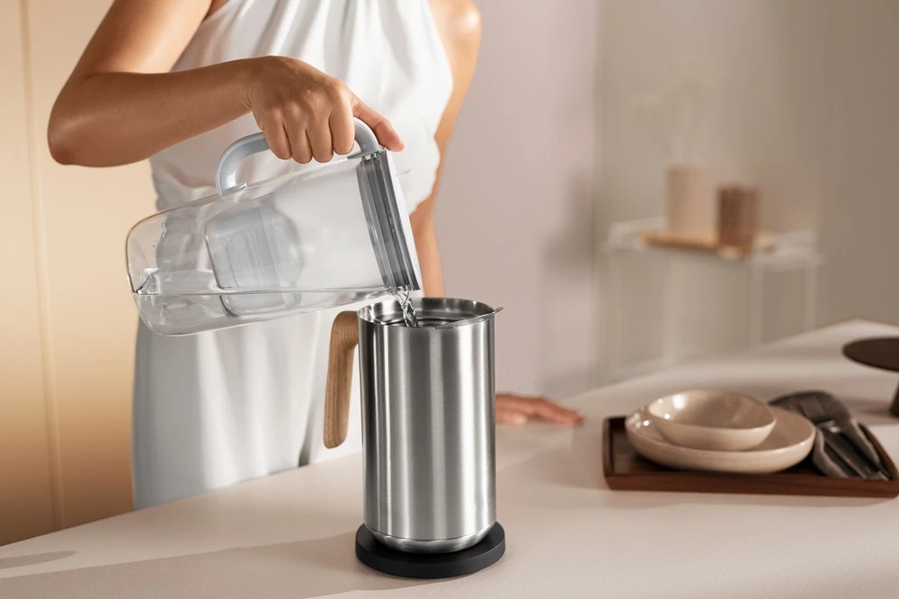 Brita Glass+1 Maxtra Pro PP filter jug (pilkas)