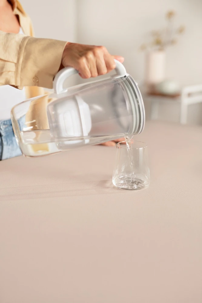 Brita Glass+1 Maxtra Pro PP filter jug (pilkas)