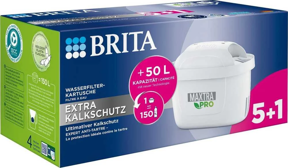 Brita MAXTRA PRO papildoma apsauga nuo kalkių 5+1