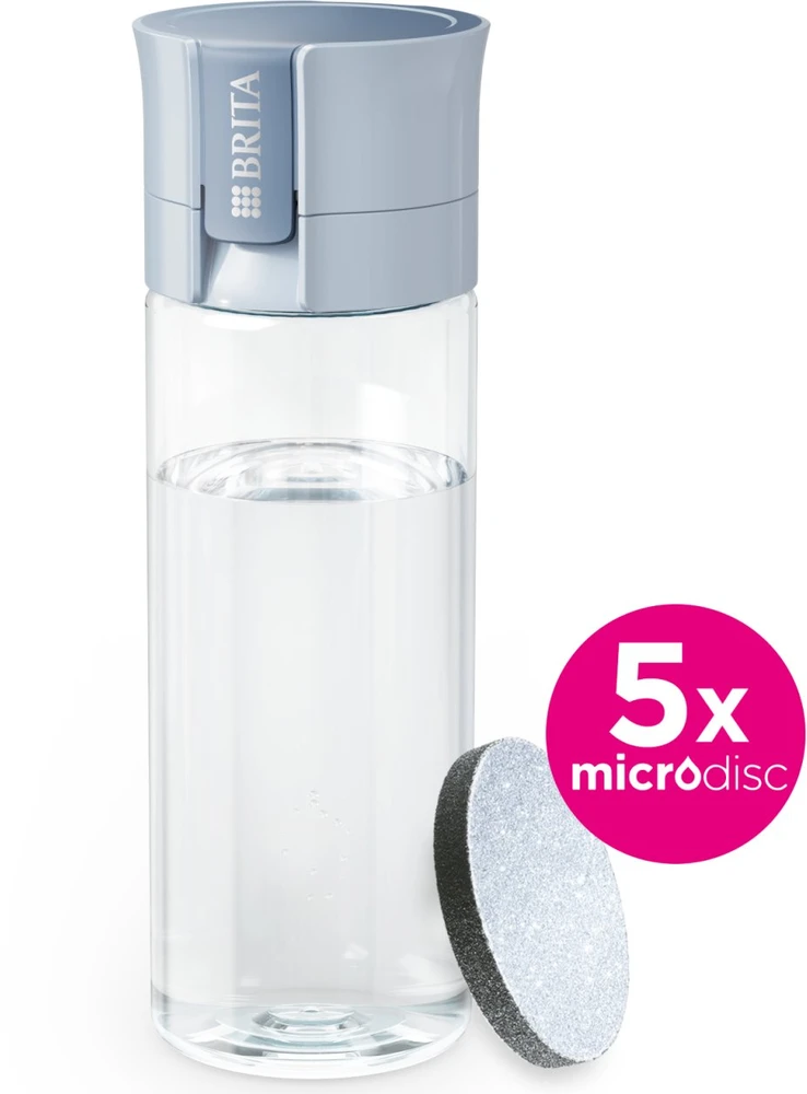 Gertuvė Brita Vital Filtering bottle 0.6 l Pastel mėlynas