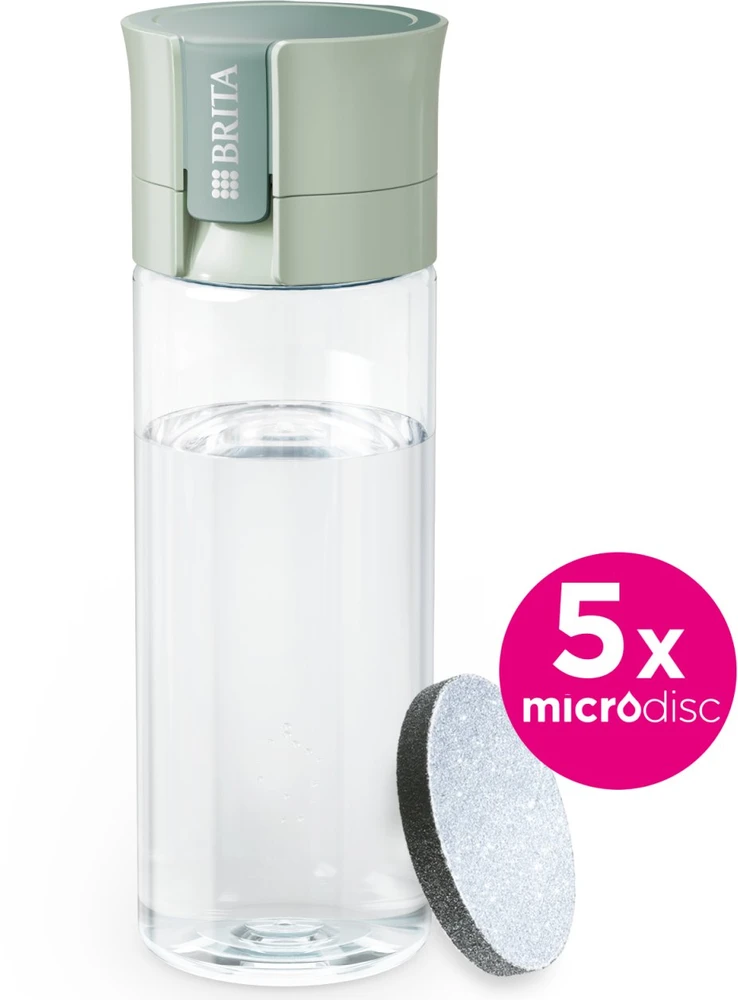 Gertuvė Brita Vital Filtering bottle 0.6 l Pastel žalias