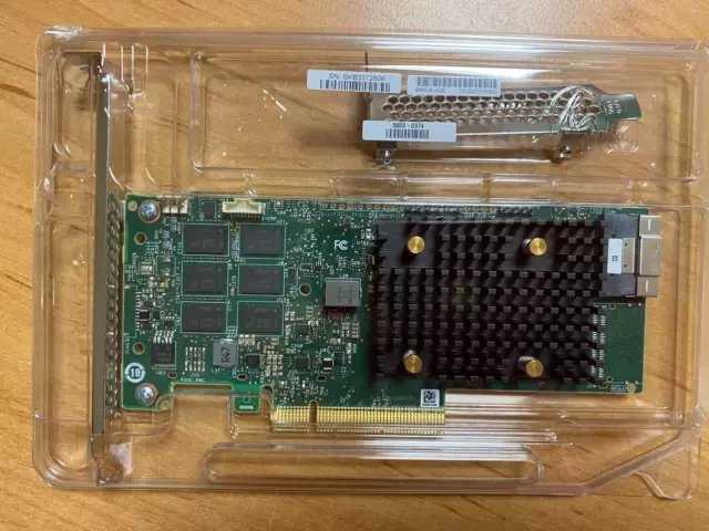 Šakotuvas Kontroler Broadcom Broadcom MegaRAID 9520-8I - Speichercontroller (RAID) - 8 Sender/Kanal - SATA 6Gb/s / SAS 12Gb/s / PCIe 4.0 (NVMe) - Low-Profile - RAID 0, 1, 10, JBOD - PCIe 4.0 x8