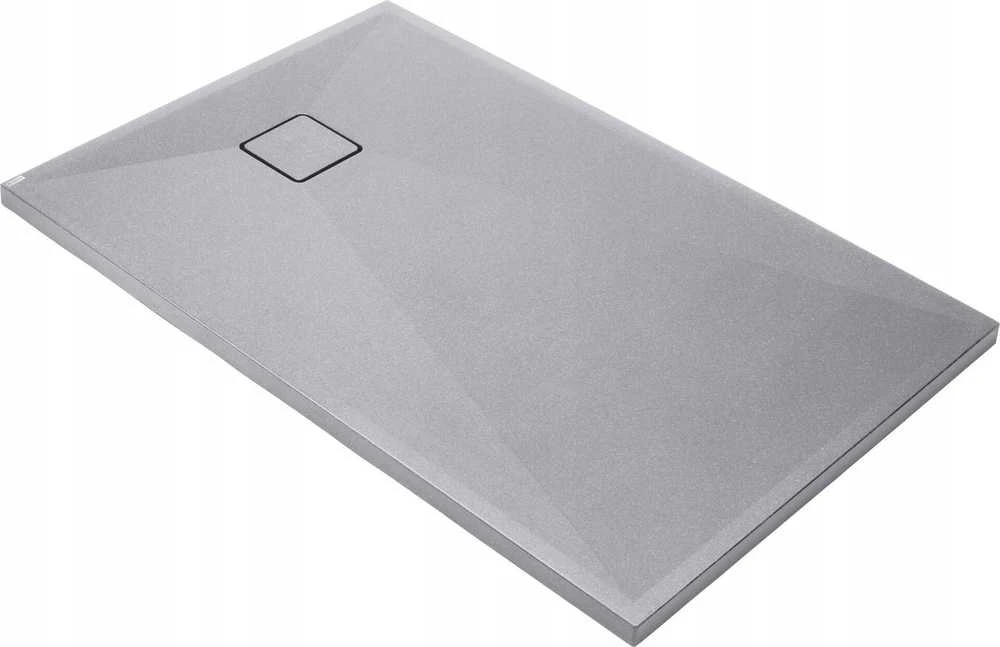 Granitinis dušo padėklas Deante Correo, Metallic pilkas, 120x70 cm