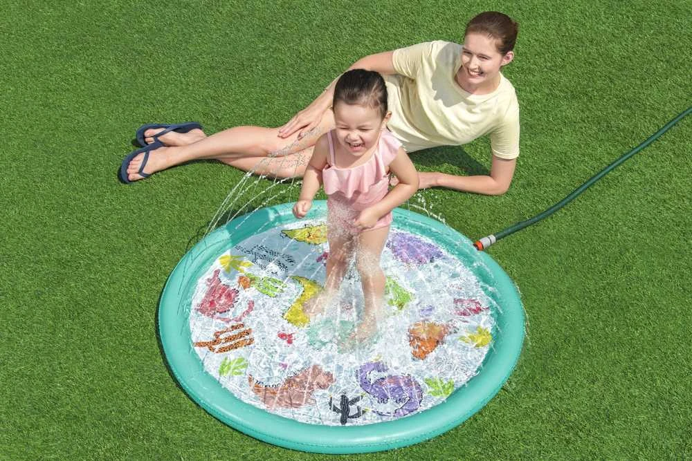 Bestway Pripučiamas kilimėlis su purkštuvu 122 cm B52698 64338