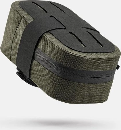 Brooks Balnelinė rankinė BROOKS SCAPE SADDLE POCKET BAG, purvo žalia, Talpa 0,7 L, Tvirtinimas ant diržo, Vandeniui atspari (NAUJA)