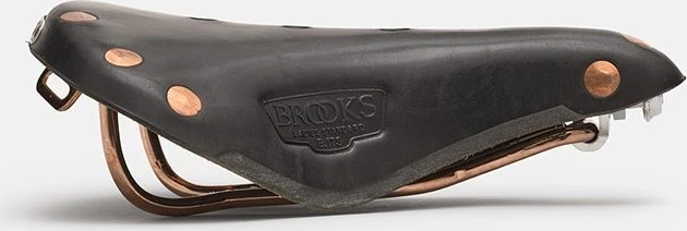 Brooks Balnelis BROOKS B17 SPECIAL SHORT, juodas, plieniniai lankai, svoris 480 g, linija Leather