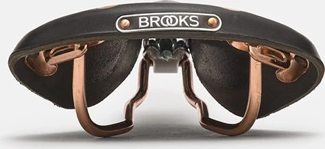 Brooks Balnelis BROOKS B17 SPECIAL SHORT, juodas, plieniniai lankai, svoris 480 g, linija Leather