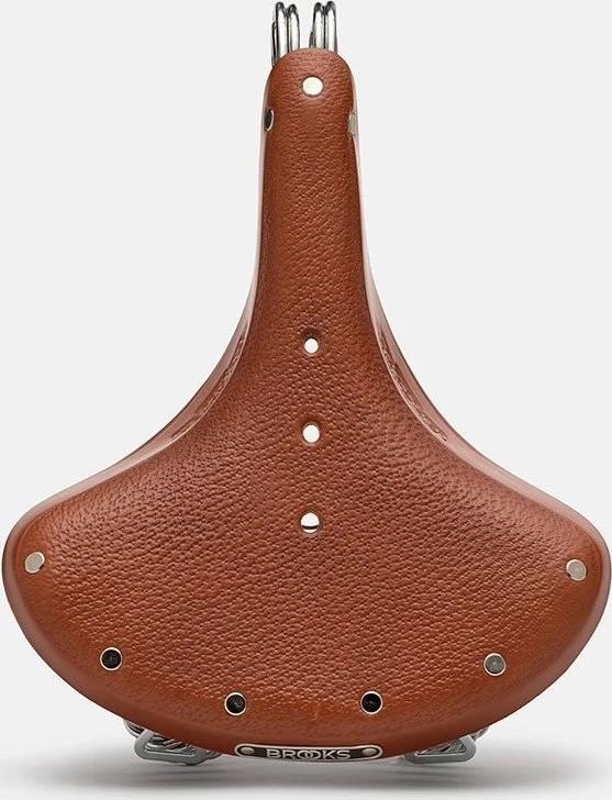 Brooks BALNELIS BROOKS B33, Honey, plieniniai lankai, svoris 1600 g, linija Leather (NAUJAS)