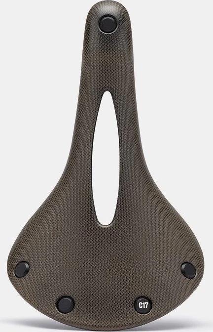 Brooks Balnelis BROOKS C17 CARVED, Rudas, Plieniniai lankeliai, Svoris 446 g, linija Cambium