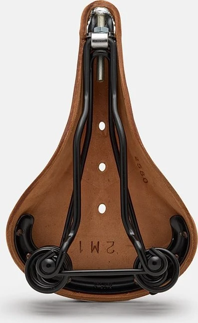 Brooks Balnelis BROOKS FLYER SPECIAL, Honey, plieniniai lankai, svoris 890 g, linija Leather (NAUJAS)