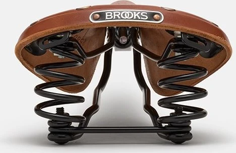 Brooks Balnelis BROOKS FLYER SPECIAL, Honey, plieniniai lankai, svoris 890 g, linija Leather (NAUJAS)