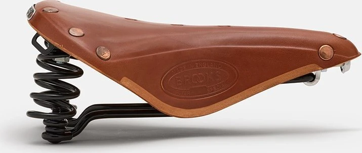Brooks Balnelis BROOKS FLYER SPECIAL, Honey, plieniniai lankai, svoris 890 g, linija Leather (NAUJAS)
