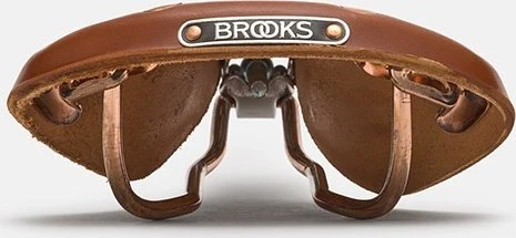 Brooks Brokso balnelis BROOKS B17 SPECIAL SHORT, Honey, plieniniai lankeliai, svoris 480 g, linija Leather