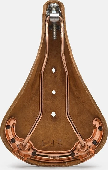 Brooks BROOKS B17 SPECIAL balnelis, Honey spalvos, plieniniai lankai, svoris 540 g, linija Leather