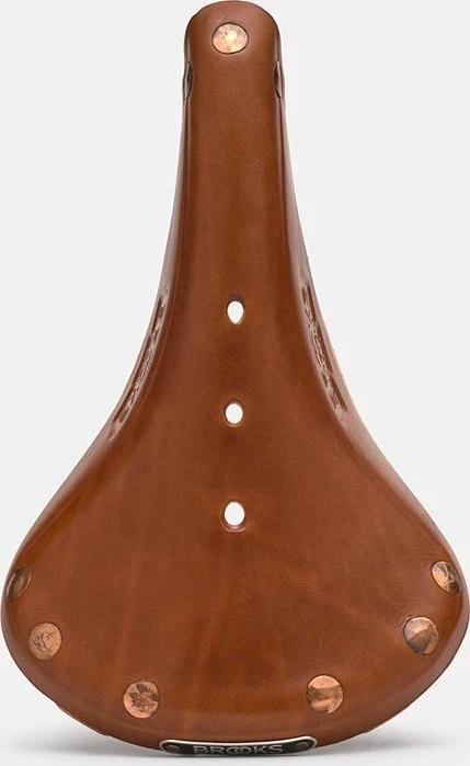 Brooks BROOKS B17 SPECIAL balnelis, Honey spalvos, plieniniai lankai, svoris 540 g, linija Leather